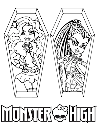 It will make the images more magical. Monster High Printable Coloring Home