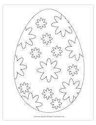 Hand them out on their own or pair them with coloring supplies for a colorfully creative candy alternative, perfect for easter baskets! Free Printable Easter Egg Coloring Pages Easter Egg Template