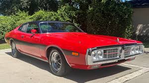 Image result for Bright Red 1974 Challenger