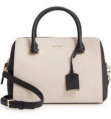 Kate spade cameron large top zip satchel crossbody frozen lilac multi red. Kate Spade New York Cameron Street Large Lane Leather Satchel Nordstrom