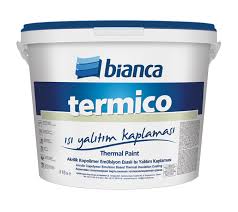 Bu türden malzemelerin sağladığı tasarruf daha yüksek olacaktır. Termico Ic Ve Dis Cephe Isi Yalitim Kaplamasi Bianca Boya Kalitenin Rengi