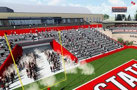 north endzone expansion johnny allison tower red wolves