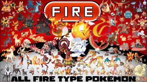 Search based on card type, energy type, format, expansion, and much more. Every Fire Type Pokemon Youtube