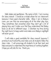 July 24, 2021 • speeches and remarks readout of president joseph r. Class Mascot Election Activity Speech Writing Student Council President Speech Student Council Speech Class President Speech
