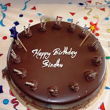 Birthday Song With Name In Kannada Happy Birthday Sindhu Video And Images Happy Birthday Chocolate Cake Happy Birthday Love Cake Birthday Cake For Brother
