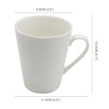 Leandale Plain White 10 Oz Ceramic Cup Setcoffee Mug Set White6 Pcs Continue To The Product At The Image Link It Is An A Mugs Plain Mugs Ceramic Coffee Cups