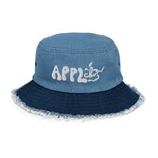 Applchu Denim Bucket Hat | NEKAchu