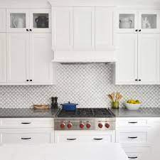 Marble subway tiles are improvements in regular tiles. White Gray Marble Flower Mosaic Tile Backsplash Com