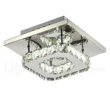 Shop allmodern for modern and contemporary lighting to match every style and budget. Dimmable Modern Square Crystal Flush Mounted Ceiling Lights With Remote Control Lighting Pop