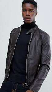 10 Good Looking Brown Vegan Leather Jacket Options Men Women 2019 Mens Faux Leather Bik Brown Vegan Leather Jacket Vegan Leather Jacket Leather Jacket Men