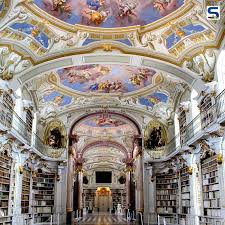 The abbey's location on the borders of the. Admont Abbey In Austria Is The Worlds Largest Monastery Library