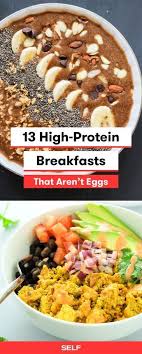 Healthy Breakfast Ideas These High Protein Breakfasts Are Egg Free And Total High Protein Breakfast Healthy Protein Snacks Breakfast Ideas Healthy Clean Eating