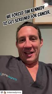 We forced former MMA Fighter, #GreenBeret combat veteran, @Tim Kennedy to  get #CancerScreening through the H7F and @Prenuvo partnership.