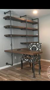 I use a 1 inch paddle bit to make 1 inch holes in my shelf boards for the 3/4 inch pipe. Plumbing Pipe Shelves