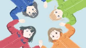 It aired in japan between january and. Sora Yori Mo Tooi Basho Minimalist Wallpaper For Desktop Hd Wallpaper Background Image 1920x1080