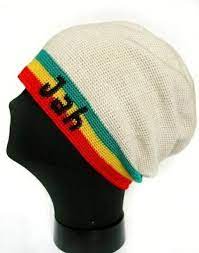 Rasta Hat With Embroidery Jah Crochet Hat For Dreadlocks Etsy Crochet Hats Rasta Hats