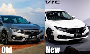 2019 honda civic facelift in an attempt to win market share, honda has announced six new models for india, including the civic. 2020 Honda Civic Fc Facelift New Vs Old Specs What S New Wapcar