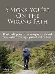 1536 5 Signs You're on the Wrong Path - Vibe Shifting