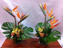 Bird Of Paradise Arrangement Ideas Birds Of Paradise Tropical Floral Arrangements Fresh Flowers Arrangements Tropical Flower Arrangements