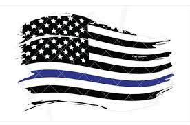 Pin By Joan Goins On Painted Rocks Back The Blue Flag American Flag Art Thin Blue Line Flag