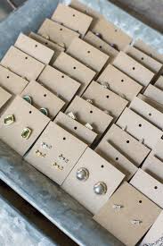 You don't want your jewelry to cover your branding or other important information. Earring Display Cards Modish Main Earring Cards Paper Earrings Display Cards