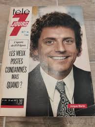 Télé 7 jours Jacque Martin cover Arsene Lupin Pierre Massimi Sylvette  Cabrisseau