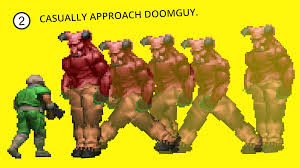 Casually Approach Doomguy Casually Approach Child Know Your Meme