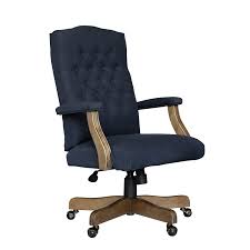 navy tufted office chair executive tufted series rc willey furniture store tufted office chair linen chair executive chair