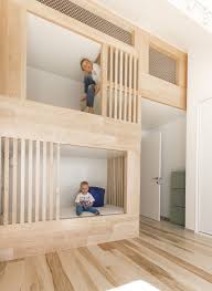 Stunning loft apartment with beautiful window treatments for the suspended office. Loft Apartment Ruetemple Archdaily