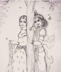 Krishna Is Not God Krishna Is Not Bhagawan Krishna Is Krishna Krishna Art Krishna Drawing Radha Krishna Sketch
