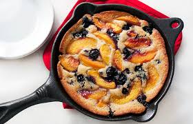 Immerse the peaches in boiling water for 30 seconds to 1 minute, until their skins peel off easily. Blueberry And Peach Cobbler Recipe Life By Daily Burn