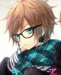 Finde diesen pin und vieles mehr auf utaite!!!! Anime 1007034 Brown Hair Eye Glasses And Blue Eyes On Favim Com