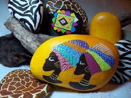 Tas Boyama Painted Rocks Sketch Painting Rock Art