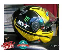 Ini gan daftar harga helm kyt semua tipe terbaru 2020 lengkap full face, half face, dan cross. Spoiler Kyt X Rocket Lazada Indonesia