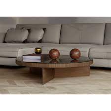 Product titlemodern nesting glass top coffee table set in black. Modloft Black Longford Round Modern Coffee Table Eurway