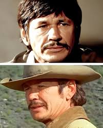 Charles Bronson in classic western film The Valdez Horses in 1973