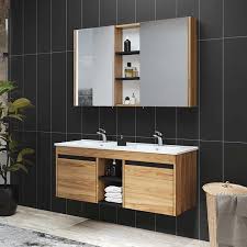 Denko Twin 120 cm Banyo Dolabı - Banyotrendy