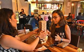 The other players wait to hear which letter it was that that player picked, and when they do, they race each other to find as many of that letter that they can on the menu. Visakhapatnam S Cafes Are A Den For Board Games The Hindu