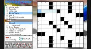 The spruce / ellen lindner if solving a crossword puzzle brings you a sense of satisfaction, then grab a pencil (or a l. Play Awesome Free Daily Crossword Top Games Center