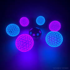 Produced By Lemat Works Neon1 2 3 4 5 6 7 Purple Orb Future Galaxy Ello Instagram Light Background Images Purple Orb Optical Illusion Gif