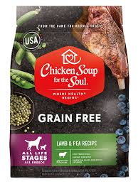 Here are some common grains used in dog food and why you should consider barley is high in fiber, both the soluble and insoluble kind. Grain Free Dog Food Lamb Pea Recipe Chicken Soup For The Soul Pet Food