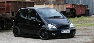 A Wie Ahhh Beachtlich Getunte Mercedes A Klasse W168 99er Mercedes A190 Zur Black Beauty Geschminkt Auto Der Woche Mercedes A Klasse A Klasse Mercedes Auto