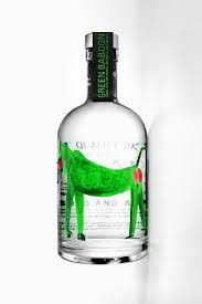 Green Baboon Dry Gin Concept Botellas De Licor Licor Bebidas Espirituosas