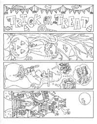 Click on your favorite halloween themed coloring page to print or save for. Halloween Bookmarks To Color By Jana Wood Teachers Pay Teachers