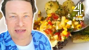 Jamie Oliver Shows You How to Make BEAUTIFUL Dinner & Dessert from Home!