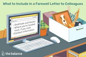 Farewell messages to a boss leaving the company. Farewell Letter Samples And Writing Tips