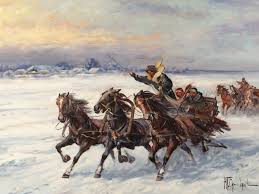 Schlittenfahren mitten in berlin dank wintereinbruch. Chmielinski Wladyslaw Schlittenfahrt Circa 1970 Mutualart