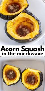How To Microwave Acorn Squash Sweet And Savory Versions Acorn Squash In The Microwave Is Quic In 2020 Acorn Squash Microwave Acorn Squash Recipe Acorn Squash Recipes