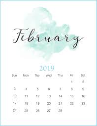 Blank February 2019 Calendar Ideias De Calendario Planejadores Barcos De Papel