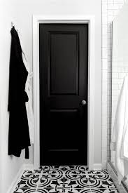 I think one of the main concerns people have is whether or not cleaning or maintaining black doors is more challenging to me there is no question that sherwin williams' tricorn black is the most perfect black paint color for doors and walls. 5 Reasons To Love Black Interior Doors Now The Lived In Look